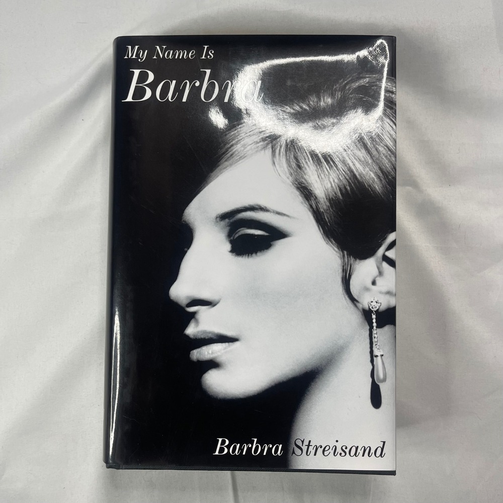 My Name Is Barbra by Barbra Streisand Hardcover Memoir Viking 2023 9780525429524